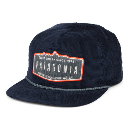 Casquette Snapback en Velours Côtelé Ridgecrest Fly Catcher bleu marine PATAGONIA