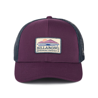 Casquette Trucker Walled ADIV bordeaux-bleu marine BILLABONG