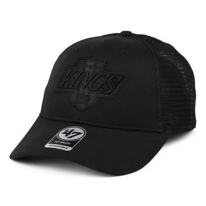 Casquette Trucker NHL Vintage Branson MVP L.A. Kings noir sur noir 47 BRAND