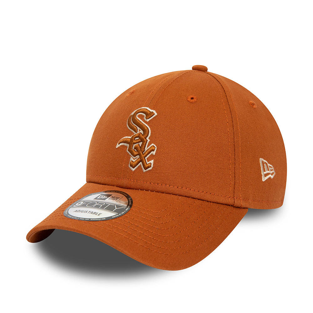Casquette 9FORTY MLB Team Outline Chicago White Sox toffee-pierre NEW ERA