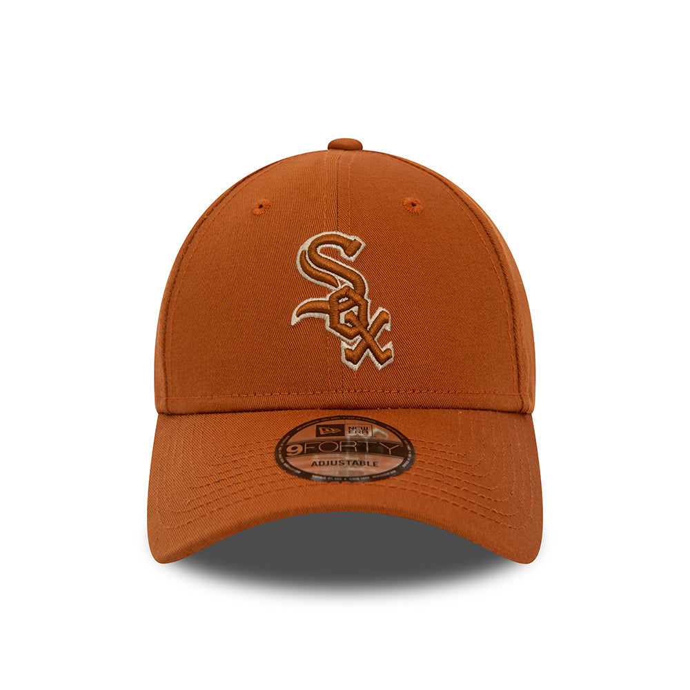 Casquette 9FORTY MLB Team Outline Chicago White Sox toffee-pierre NEW ERA
