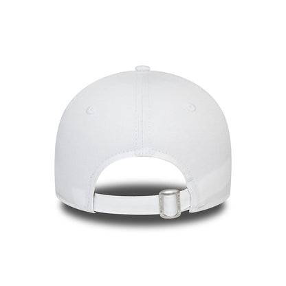 Casquette Femme 9FORTY MLB Metallic Logo New York Yankees blanc-rose NEW ERA