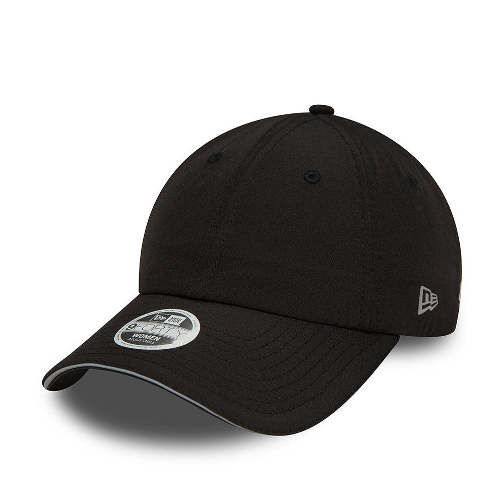 Casquette Femme Ponytail Open Back noir NEW ERA