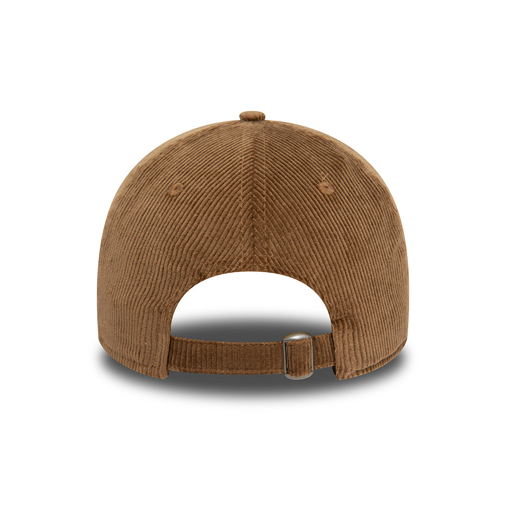 Casquette 9TWENTY NE Cord marron NEW ERA