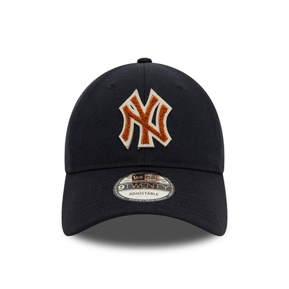 Casquette 9TWENTY MLB Boucle New York Yankees bleu marine-marron NEW ERA