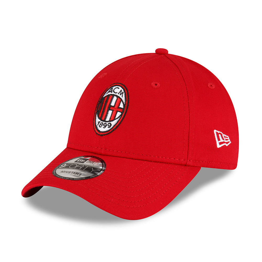 Casquette 9FORTY Core AC Milan écarlate NEW ERA