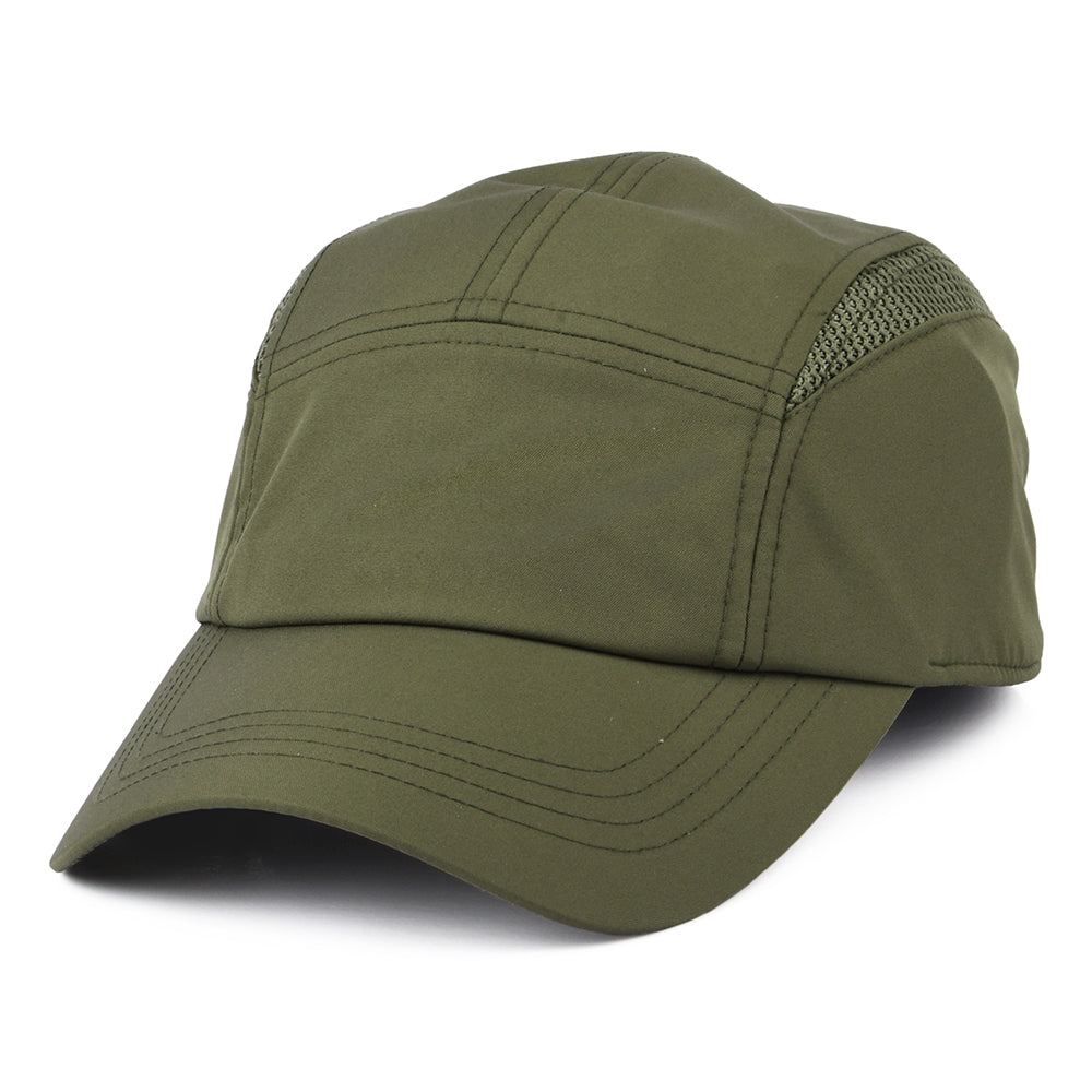 Casquette 5 Panel Hydrofuge Recyclée Airflo olive TILLEY