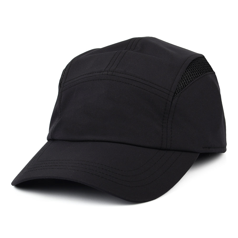 Casquette 5 Panel Hydrofuge Recyclée Airflo noir TILLEY