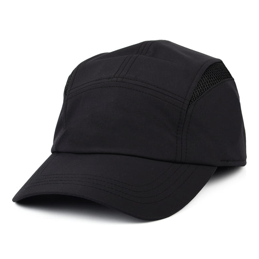 Casquette 5 Panel Hydrofuge Recyclée Airflo noir TILLEY