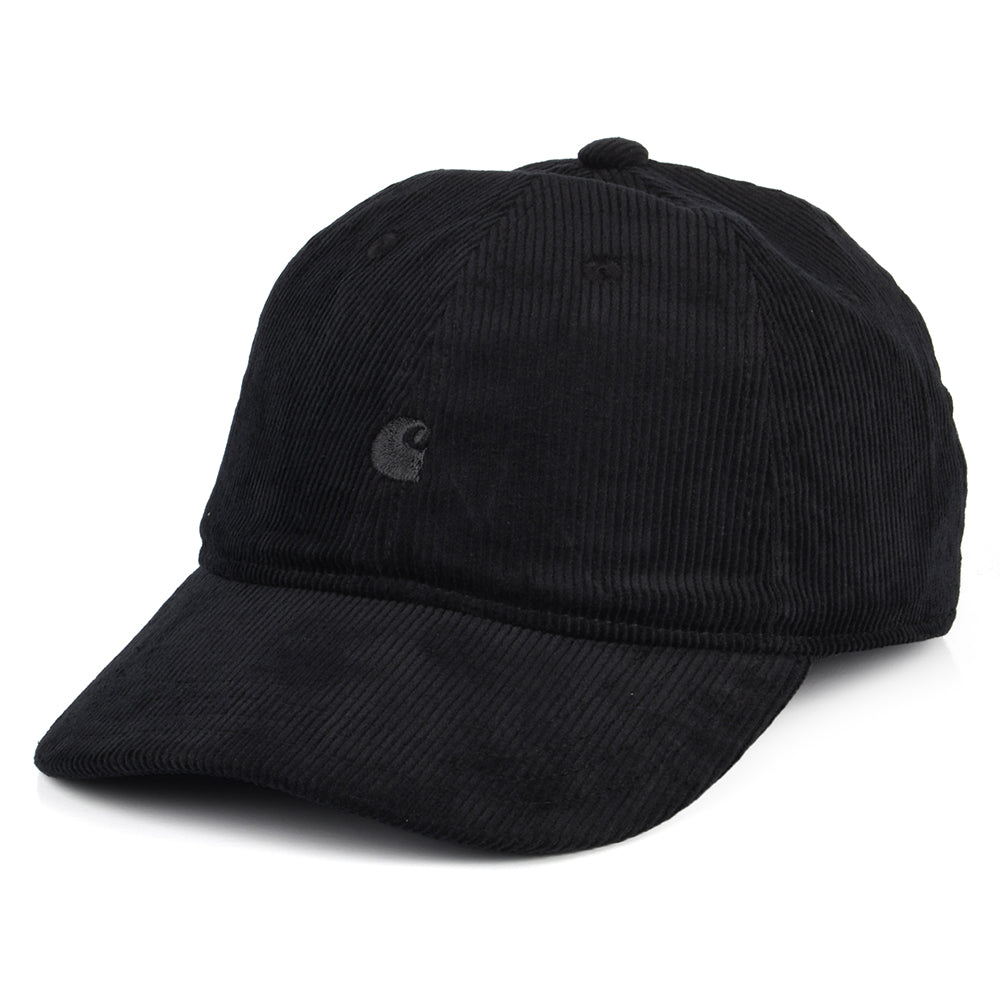 Casquette en Velours Côtelé Ton Sur Ton Harlem noir CARHARTT WIP