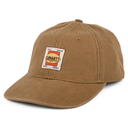 Casquette en Toile de Coton Field marron CARHARTT WIP