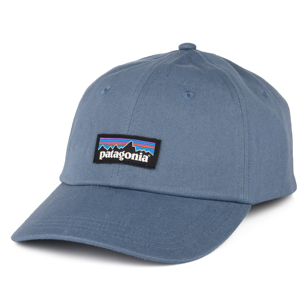 Casquette en Coton Bio P-6 Label Trad bleu fumée PATAGONIA