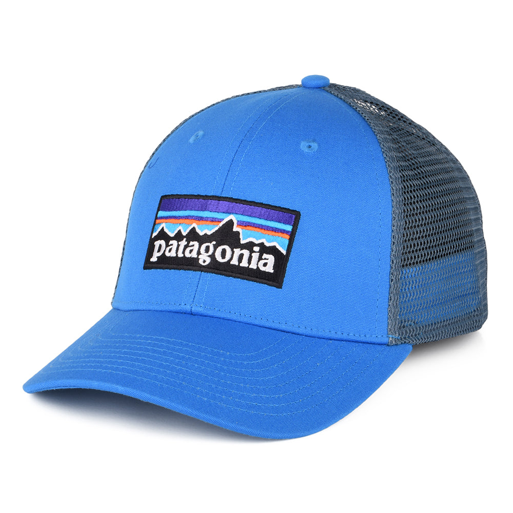 Casquette Trucker en Coton Bio LoPro P-6 Logo bleu PATAGONIA