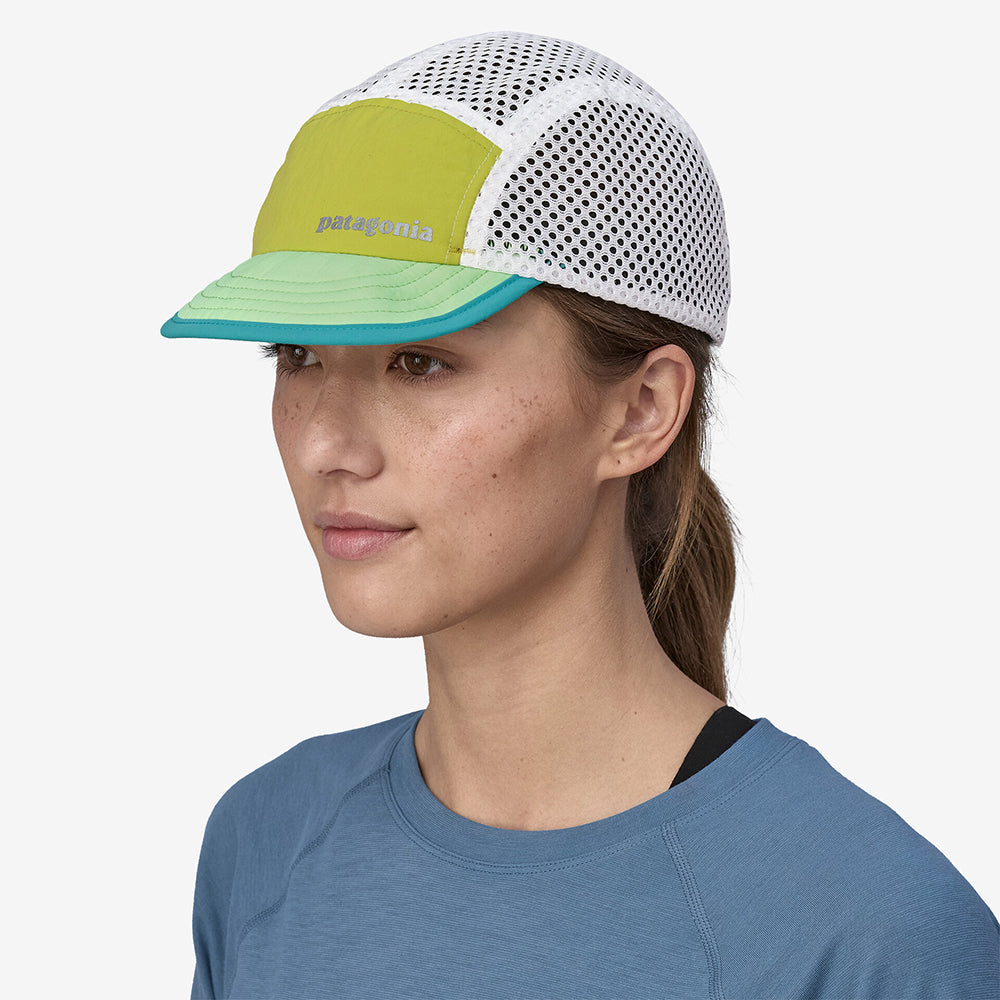 Casquette 5 Panel Recyclée Duckbill citron vert-menthe-blanc PATAGONIA