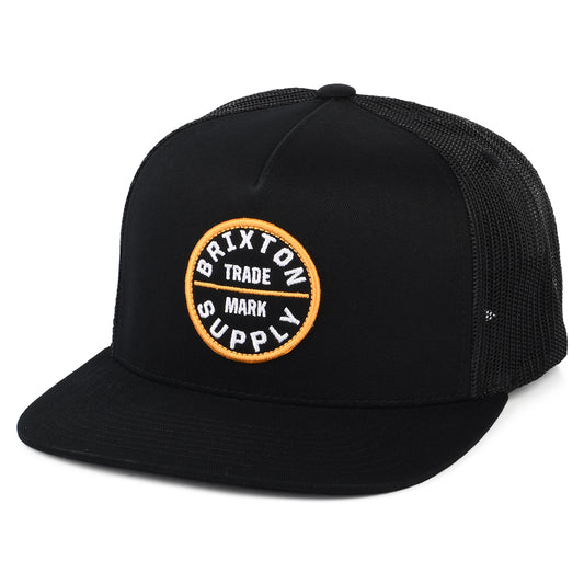 Casquette Trucker Oath MP noir BRIXTON
