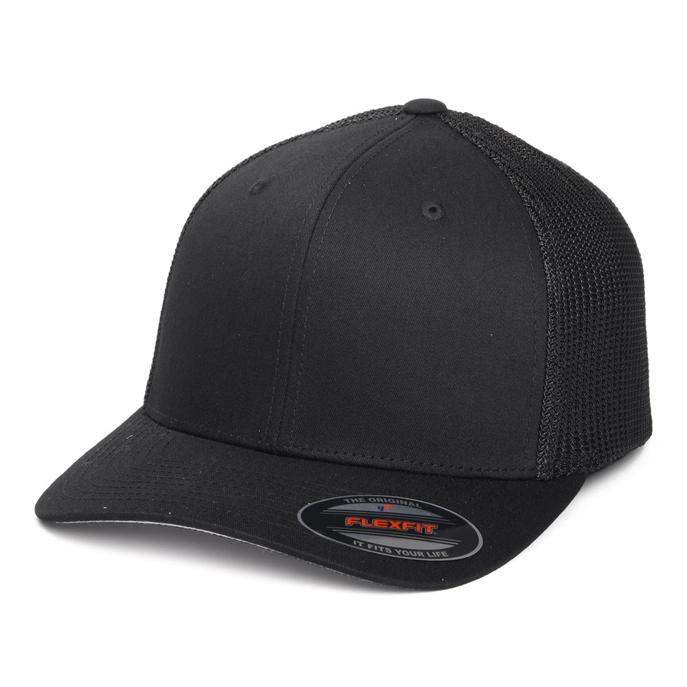 Casquette Trucker Tonal noir FLEXFIT
