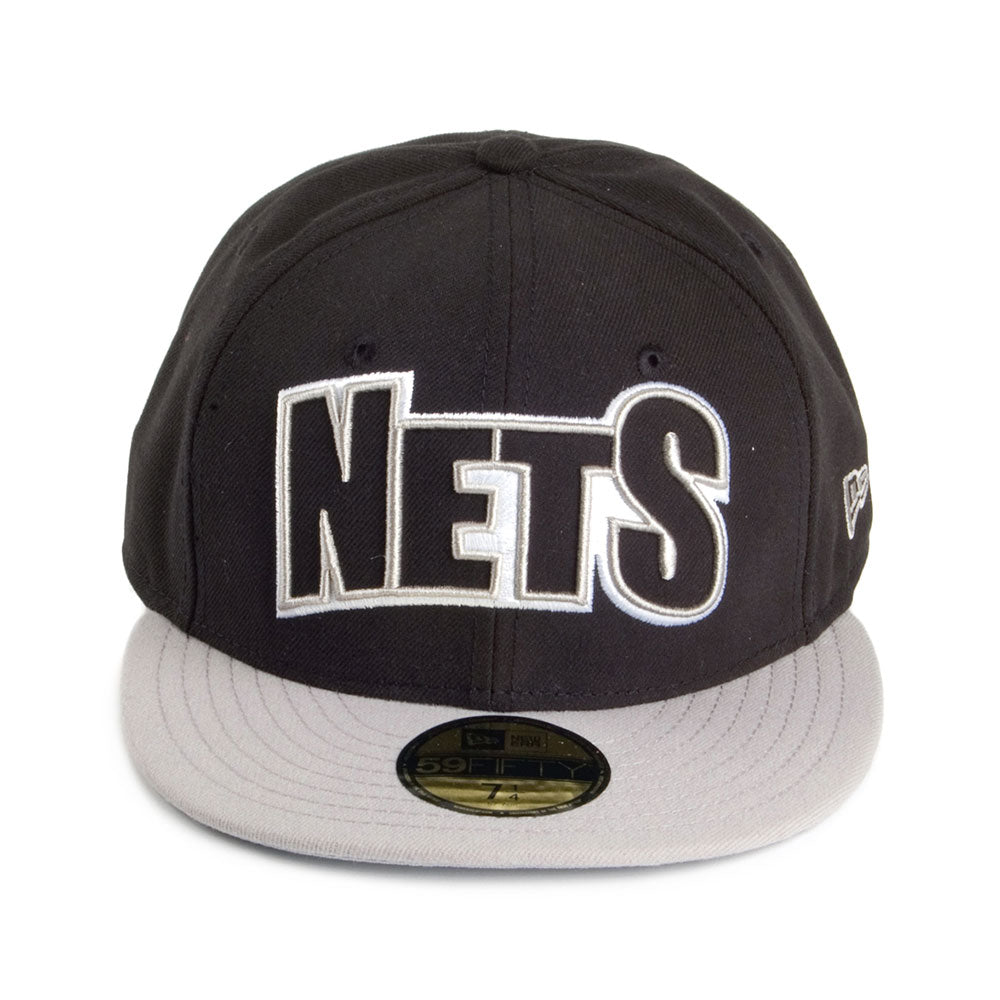 Casquette 59FIFTY Edge Up Brooklyn Nets noir-gris NEW ERA