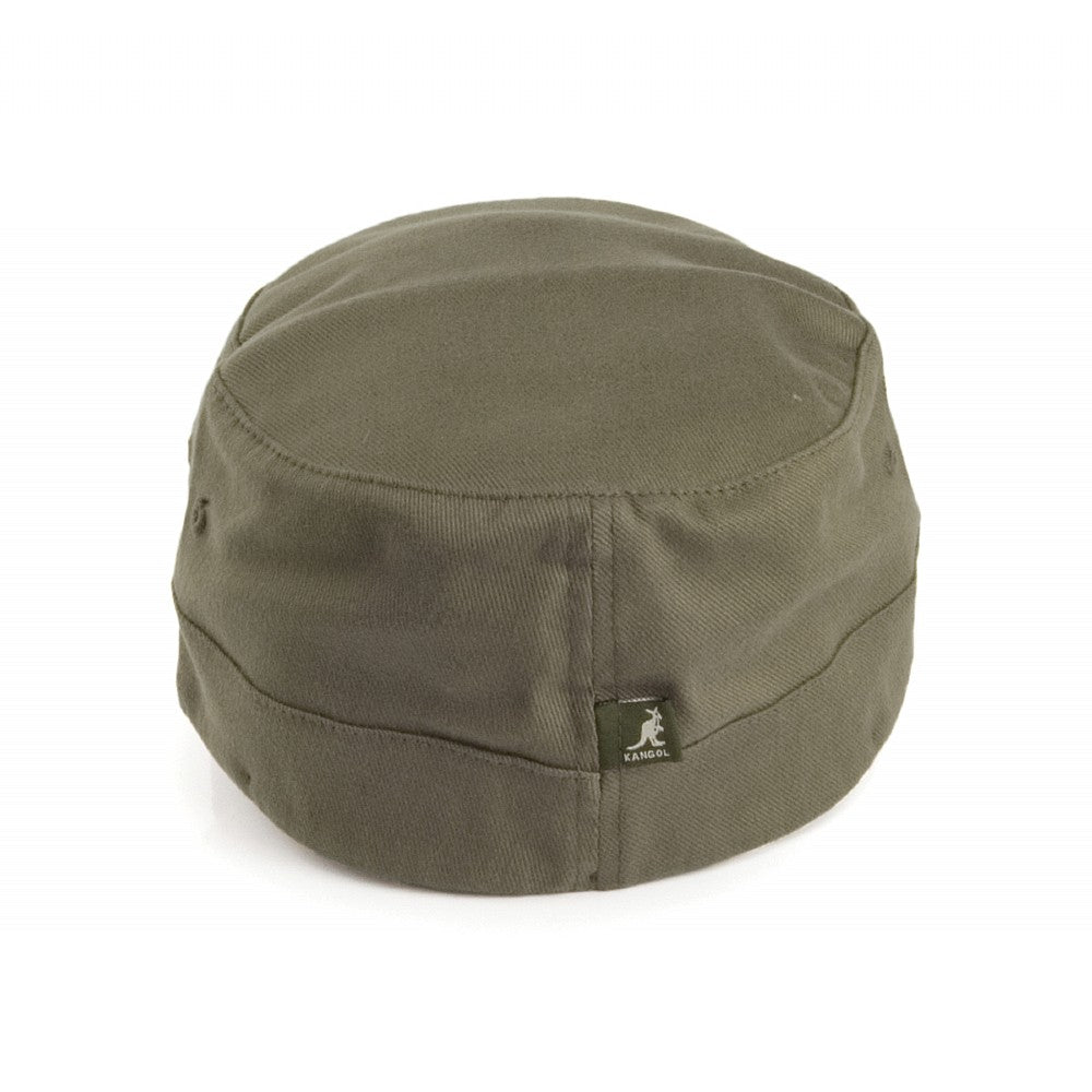 Casquette Militaire en Coton Sergé vert KANGOL