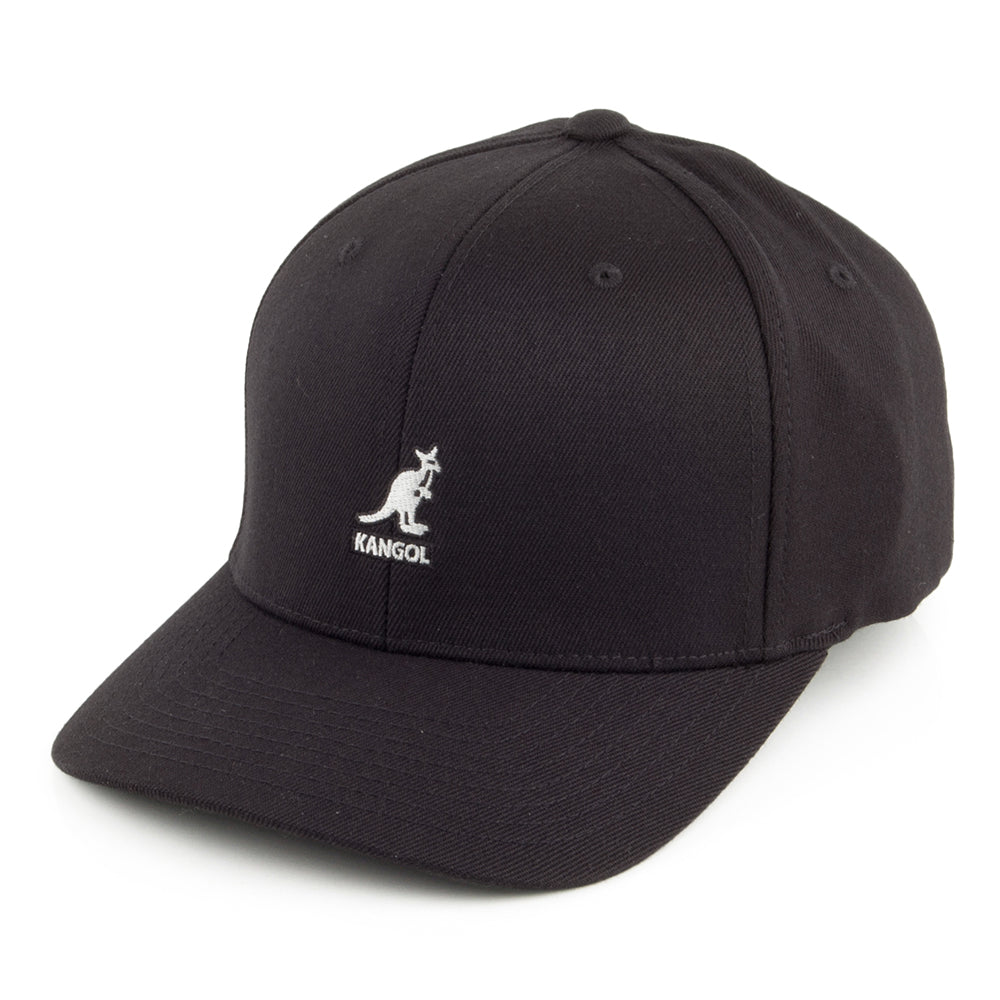 Casquette Flexfit en Laine noir KANGOL