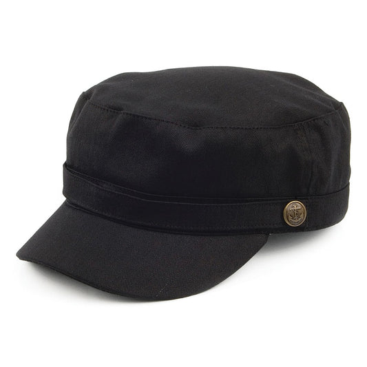 Casquette Militaire à Chevrons noir JAXON & JAMES