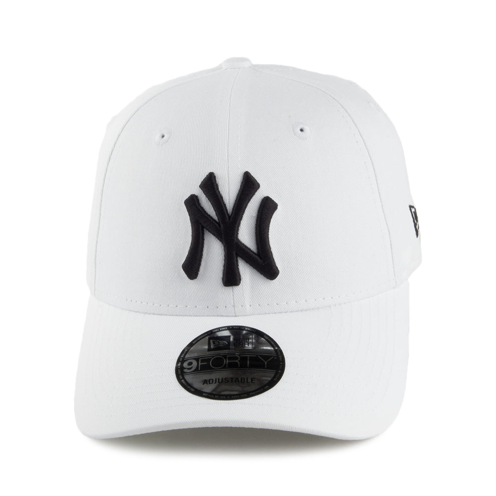 Casquette 9FORTY MLB League Basic New York Yankees blanc NEW ERA