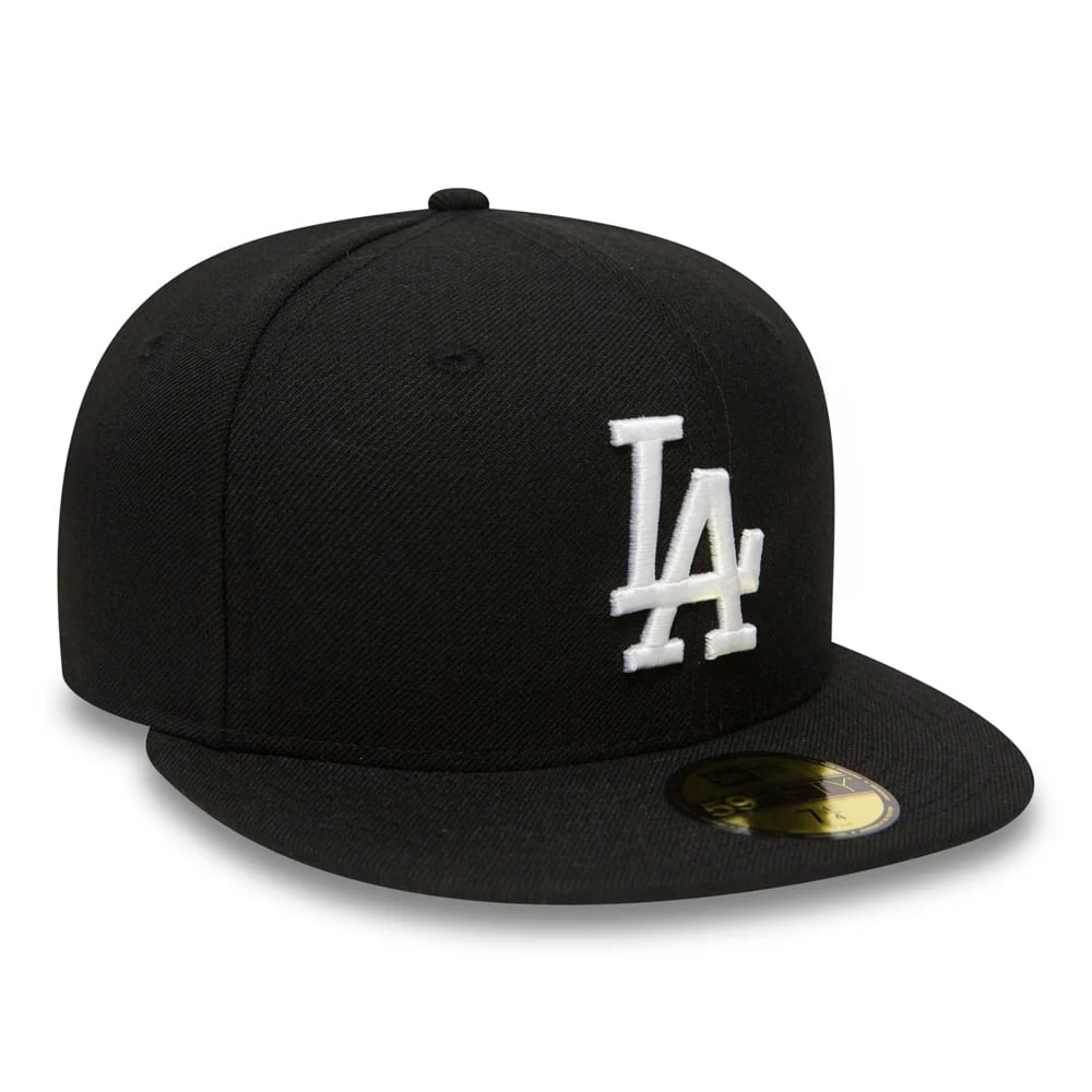 Casquette 59FIFTY MLB League Basic L.A. Dodgers noir NEW ERA