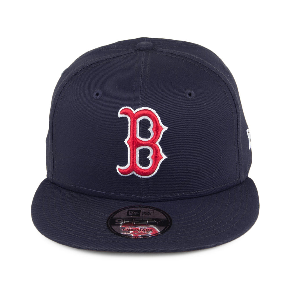Casquette Snapback 9FIFTY MLB Classic Boston Red Sox bleu marine NEW ERA