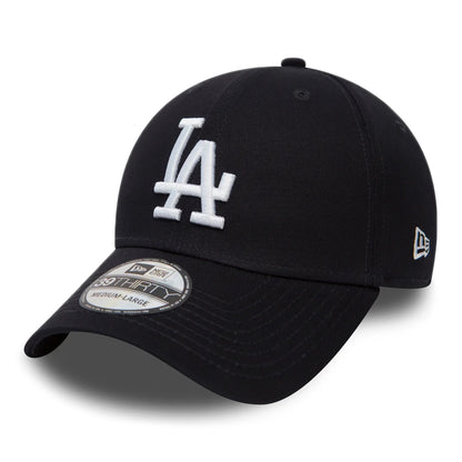 Casquette 39THIRTY MLB League Essential L.A. Dodgers bleu marine-blanc NEW ERA
