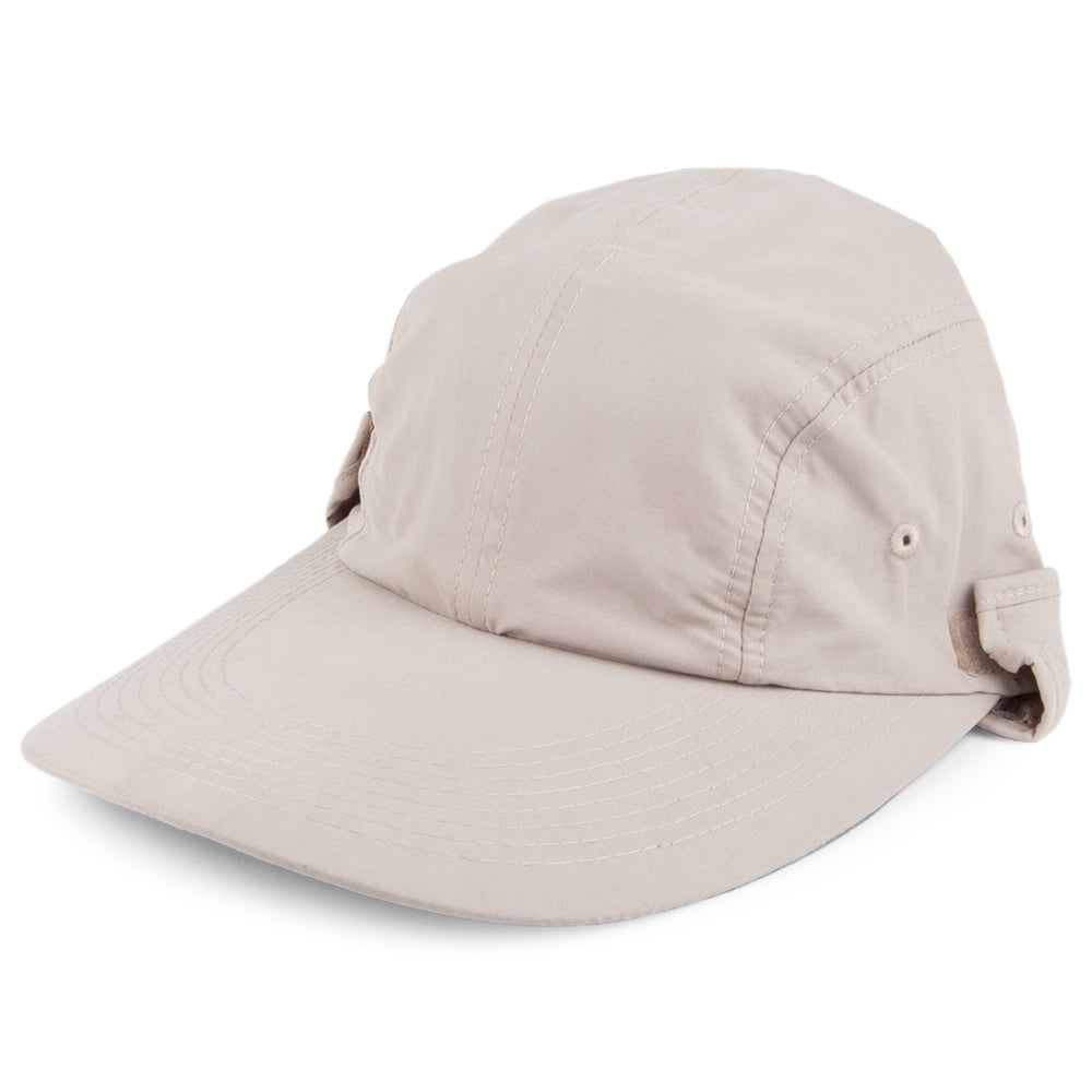 Casquette Saharienne à Rabat Amovible khaki DORFMAN PACIFIC