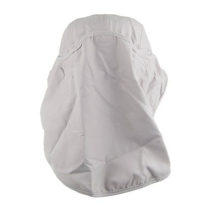 Casquette Saharienne à Rabat Amovible gris DORFMAN PACIFIC