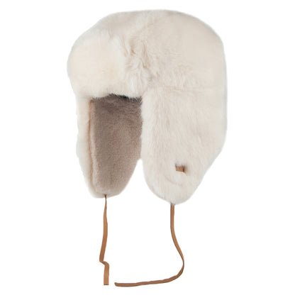 Chapka en Fausse Fourrure Lucerne Bomber blanc BARTS