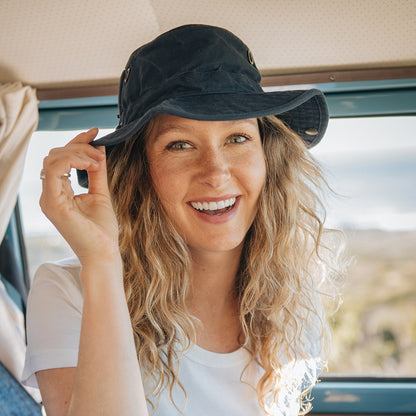 Chapeau Été Pliable T3 Wanderer bleu marine TILLEY