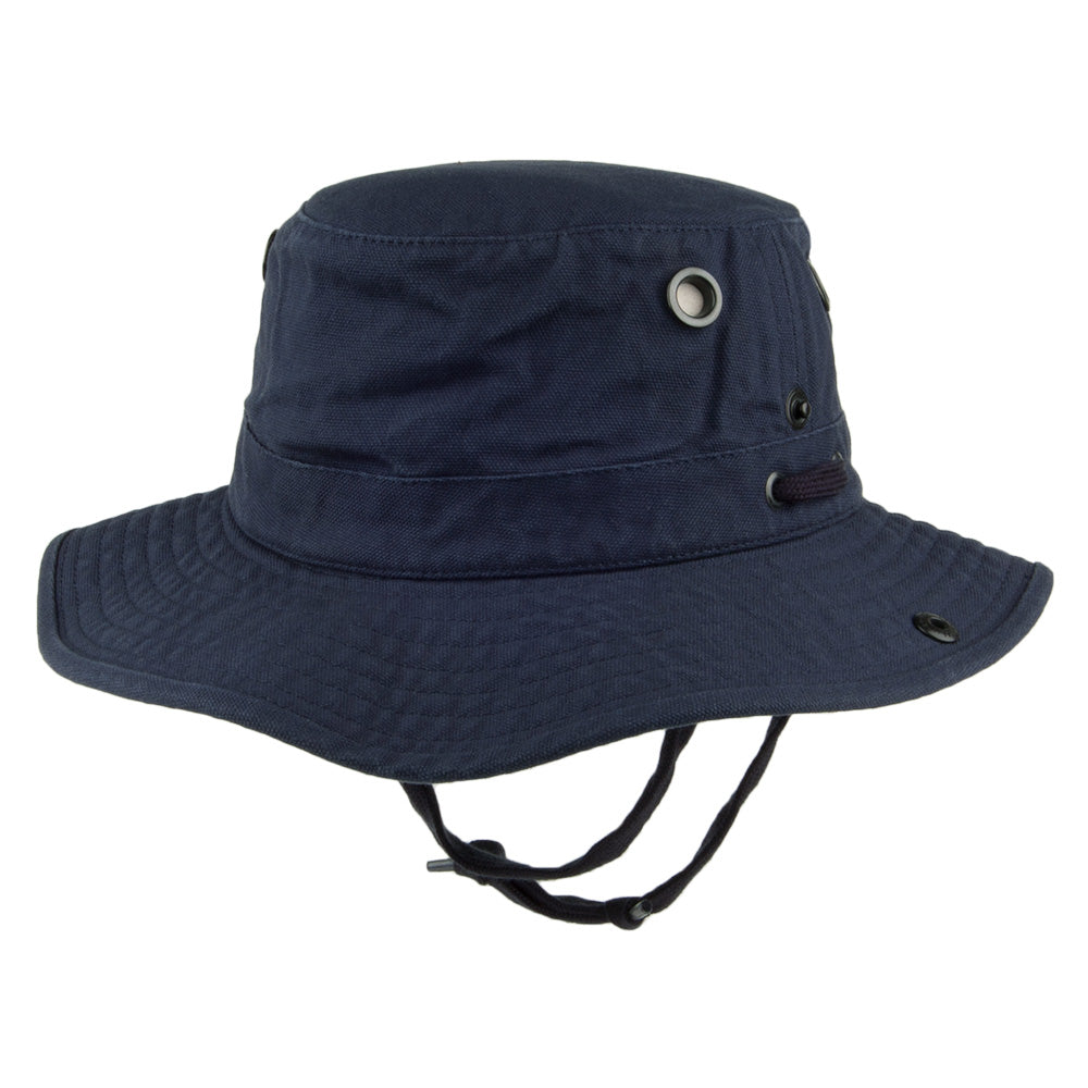 Chapeau Été Pliable T3 Wanderer bleu marine TILLEY