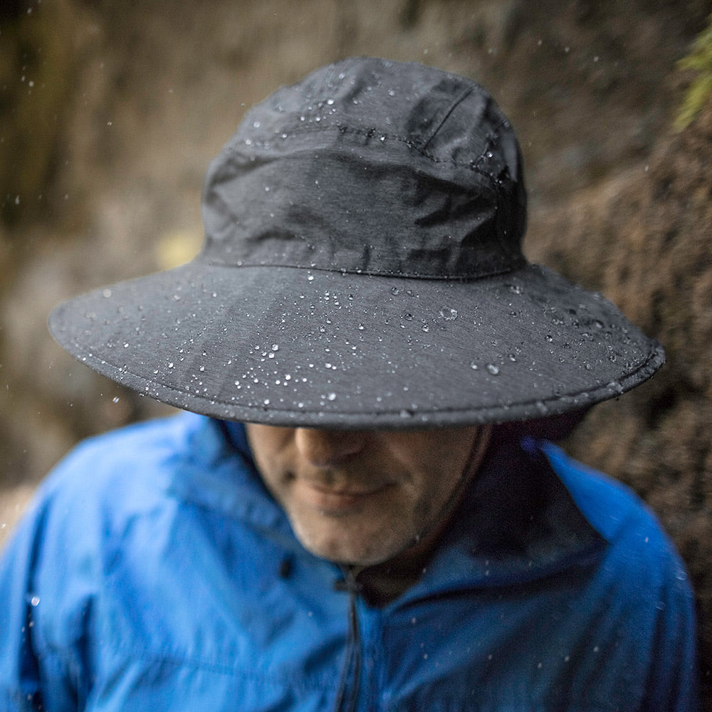 Chapeau Été Imperméable Ultra Adventure Storm gris foncé SUNDAY AFTERNOONS