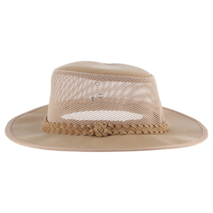 Chapeau Australien Cooler Mesh naturel DORFMAN PACIFIC