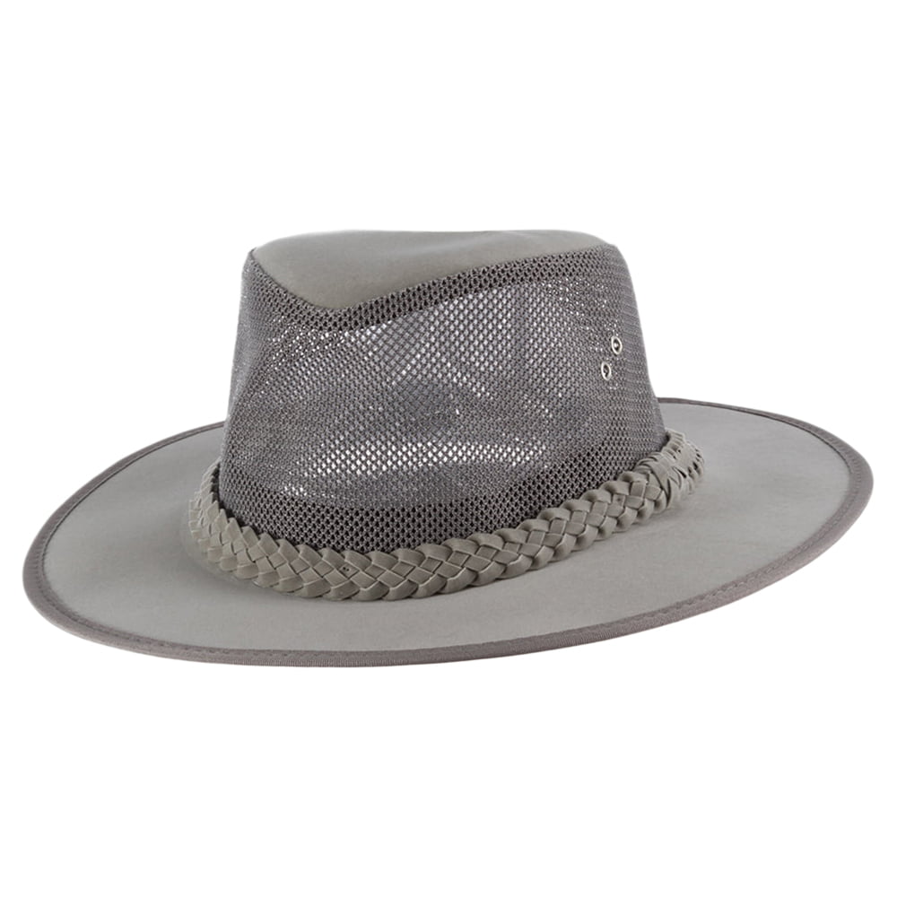 Chapeau Australien Cooler Mesh gris DORFMAN PACIFIC