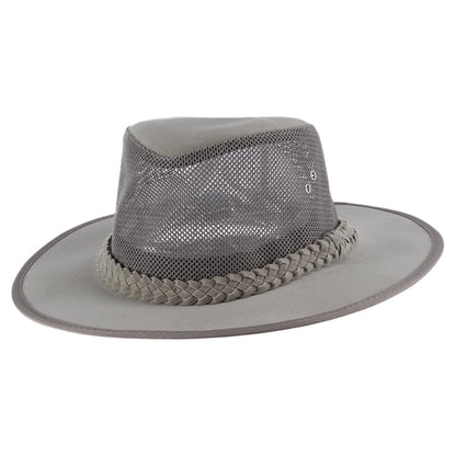 Chapeau Australien Cooler Mesh gris DORFMAN PACIFIC