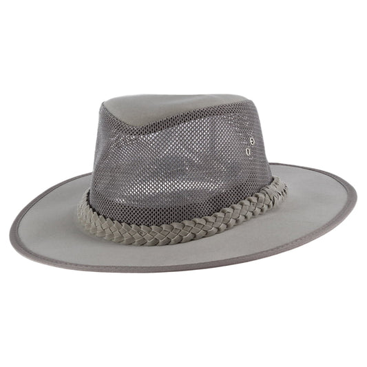 Chapeau Australien Cooler Mesh gris DORFMAN PACIFIC