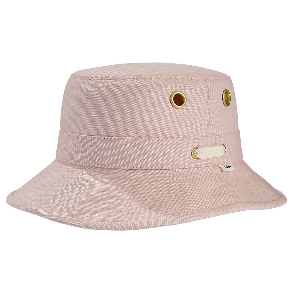 Chapeau Bob en Toile de Coton Iconic T1 vieux rose TILLEY