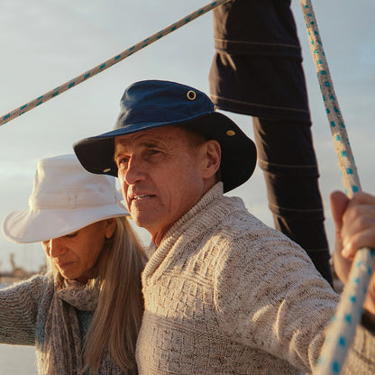 Chapeau Été Pliable Classic T3 bleu roi TILLEY