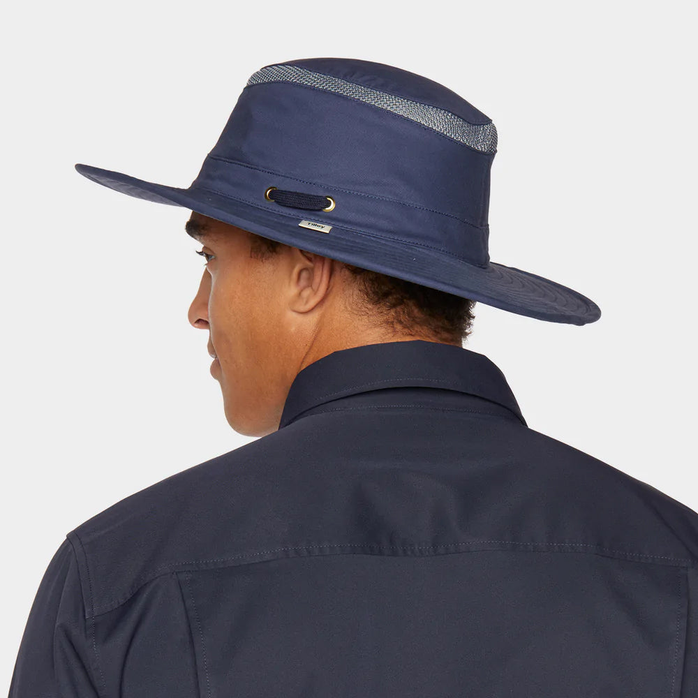 Chapeau Été Pliable T4MO-1 Hiker bleu moyen TILLEY