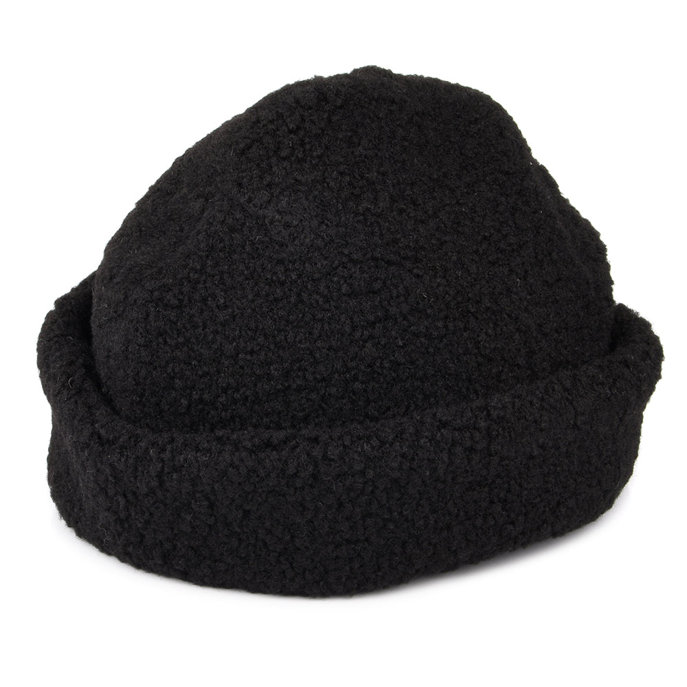 Chapeau Hiver en Fausse Fourrure Sherpa Ginsburg noir BRIXTON