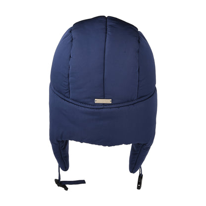 Chapka Matelassée bleu marine SEEBERGER