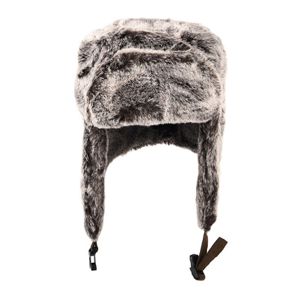Chapka en Fausse Fourrure naturel DORFMAN PACIFIC
