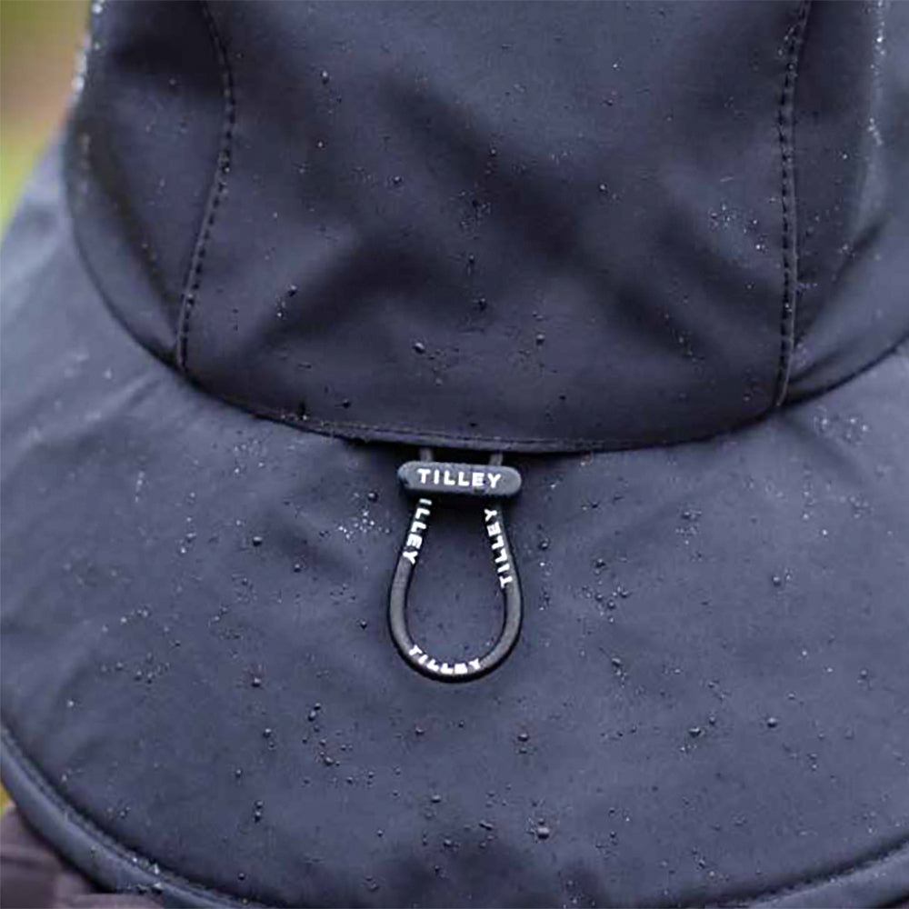 Chapeau Bob Imperméable Storm noir TILLEY
