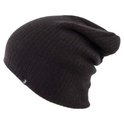 Bonnet Long Côtelé noir JAXON & JAMES