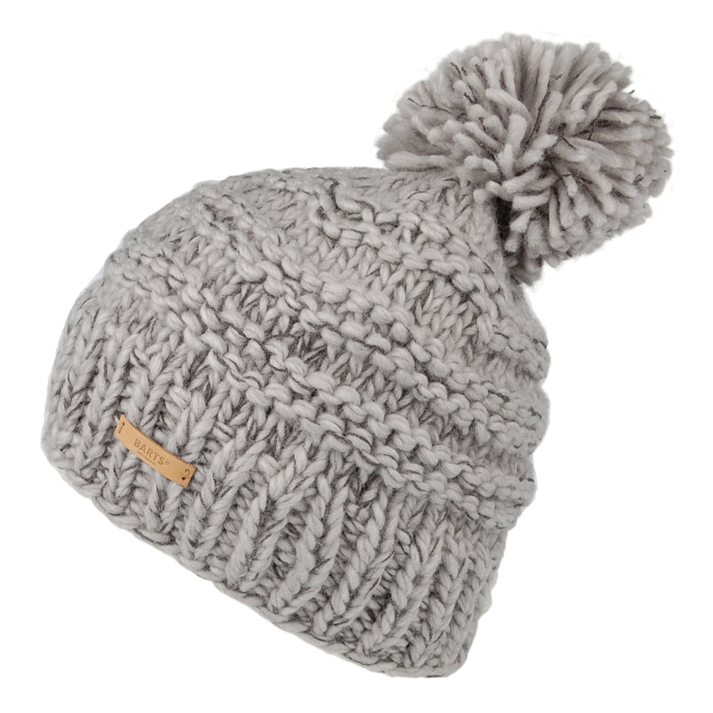 Bonnet à Pompon Jasmin gris BARTS