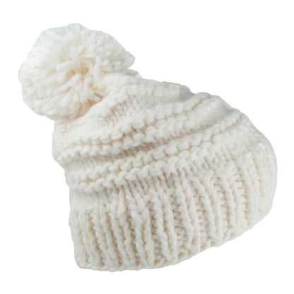 Bonnet à Pompon Jasmin blanc hiver BARTS