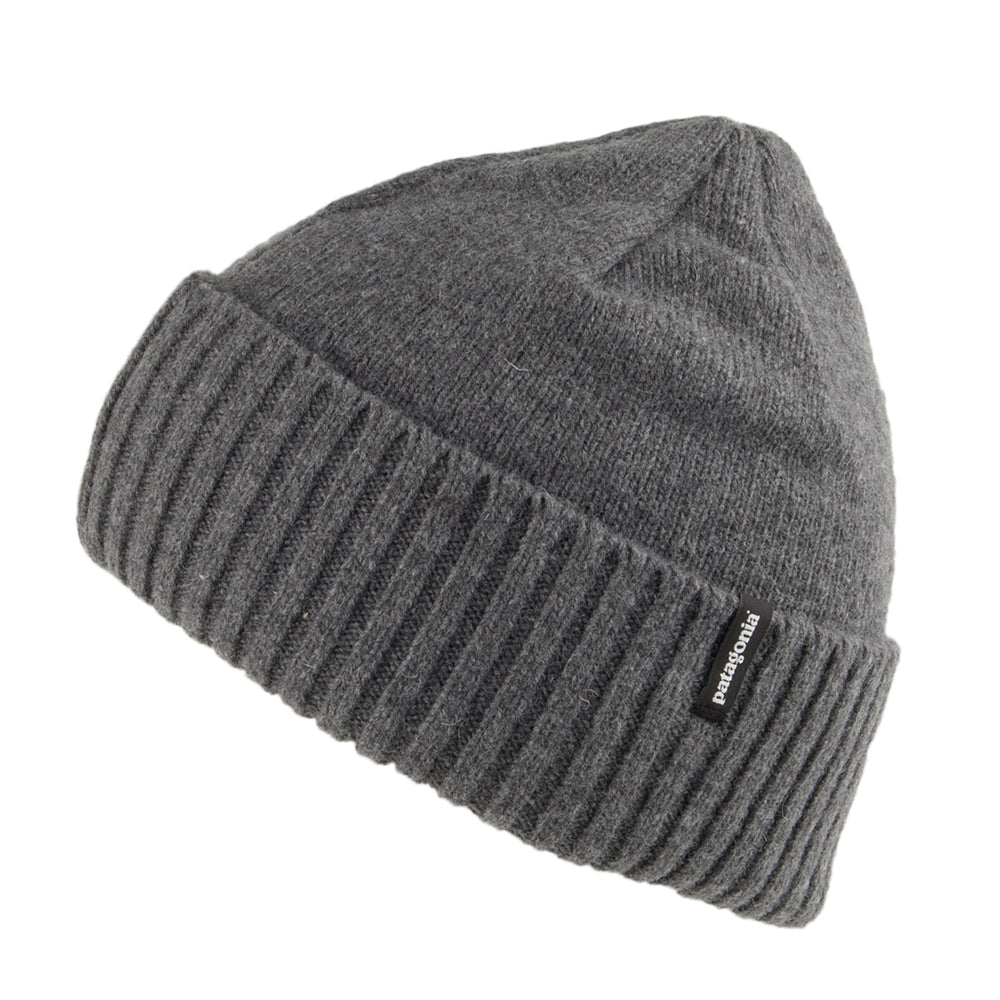 Bonnet en Laine Recyclée Brodeo anthracite PATAGONIA
