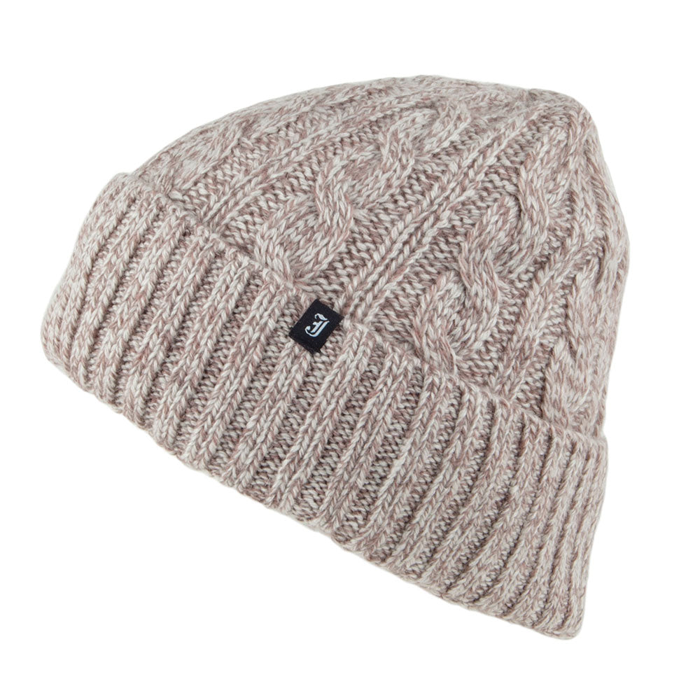 Bonnet en Mélange de Laines beige JAXON & JAMES